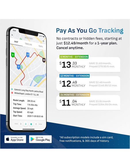 Localizador GPS Magnético Rewire Security 104 Pro 4G 10000mAh