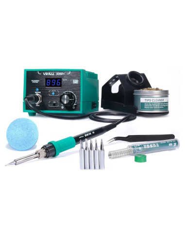 Estación de Soldadura Digital YIHUA 939D+ 75W Verde ESD