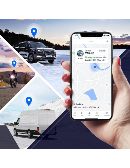 Localizador GPS Magnético Rewire Security 104 Pro 4G 10000mAh