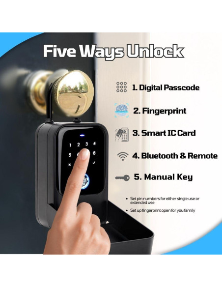 Caja de Llaves Inteligente Linkstyle Matrix II - Bluetooth, 5 Modos