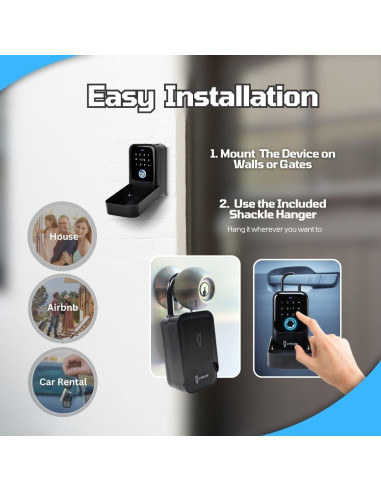 Caja de Llaves Inteligente Linkstyle Matrix II - Bluetooth, 5 Modos