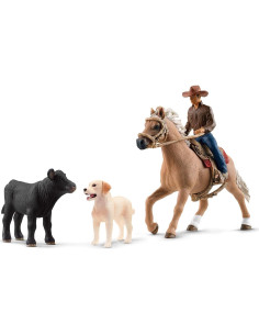 Set de Juego Schleich Aventuras de Monta Occidental 6 Piezas 2