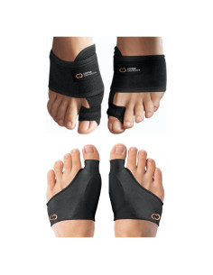 Kit de Alivio para Juanetes Compresión de Cobre - 2 Pares