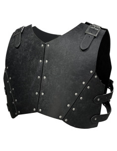 Armadura de Pecho de Cuero Sintético HiiFeuer Ajustable