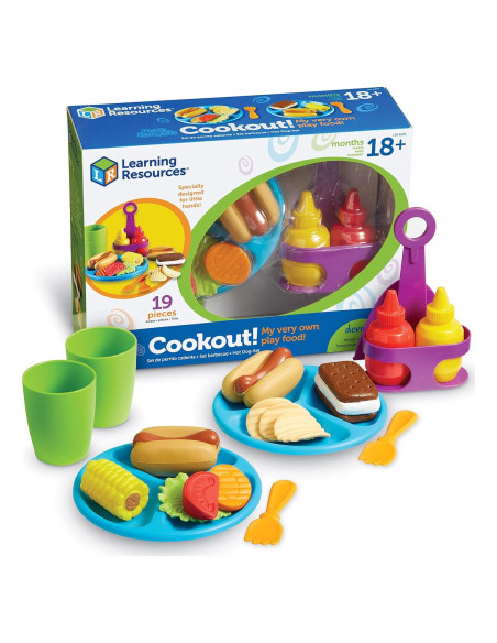 Set de Barbacoa Learning Resources 19 Piezas para Niños 18+ Meses