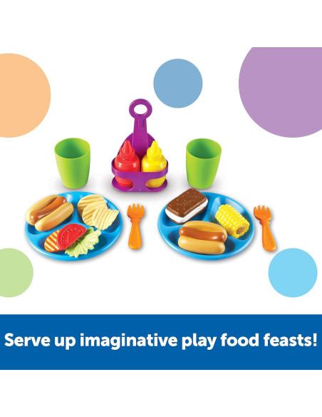Set de Barbacoa Learning Resources 19 Piezas para Niños 18+ Meses