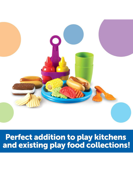Set de Barbacoa Learning Resources 19 Piezas para Niños 18+ Meses