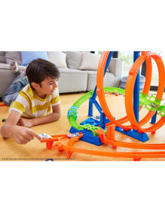 Hot Wheels Epic Crash Dash - Pista 12,19 m + 10 coches 1:64 2