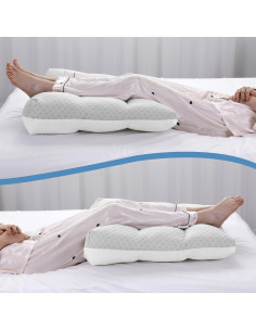 Almohada Elevadora de Piernas MABOZOO Ajustable 58.4x58.4 cm 2