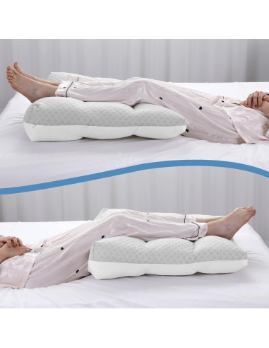 Almohada Elevadora de Piernas MABOZOO Ajustable 58.4x58.4 cm