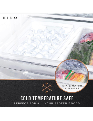 Contenedores de Almacenamiento BINO 5 Piezas Transparentes