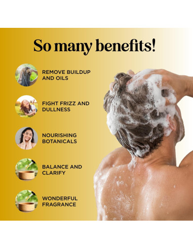 Champú Salvia Limón Sin Sulfatos 226g - Aclarador Cabello Graso