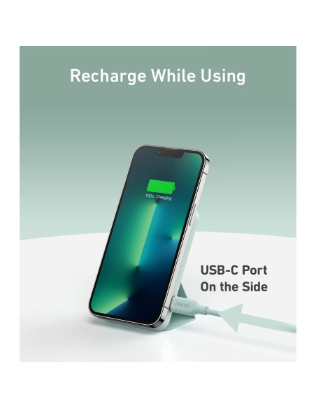 Batería Magnética Anker 622 MagGo 5000mAh Inalámbrica USB-C