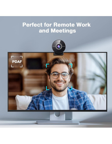 Webcam EMEET C950 4K - 8MP, Autofocus, Micrófono, USB 2.0