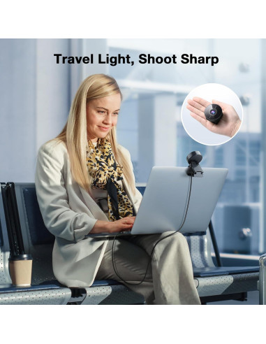 Webcam EMEET C950 4K - 8MP, Autofocus, Micrófono, USB 2.0