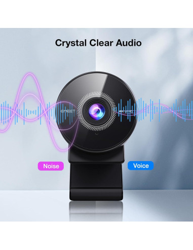 Webcam EMEET C950 4K - 8MP, Autofocus, Micrófono, USB 2.0