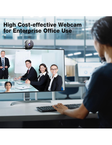 Webcam EMEET C950 4K - 8MP, Autofocus, Micrófono, USB 2.0