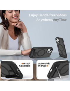 Funda Protectora SouLips para iPhone 13/14 Magnética Negra 2