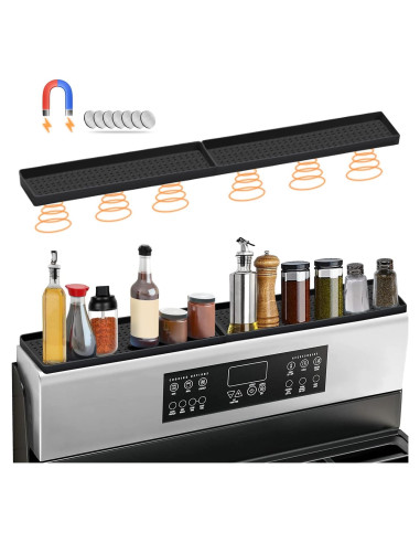 Estante Magnético BFONS 76 cm para Especias de Cocina