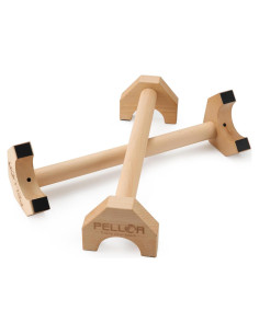 Soportes para Flexiones PELLOR de Madera 50cm Antideslizantes
