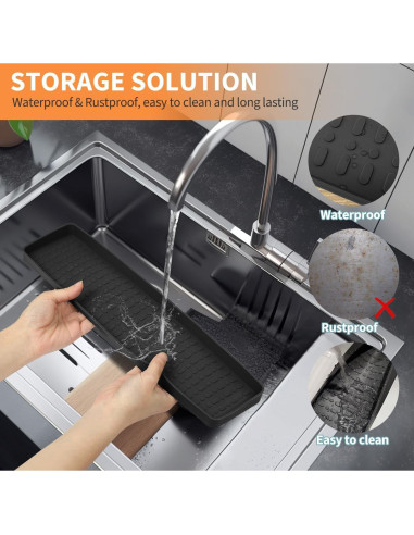 Estante Magnético BFONS 76 cm para Especias de Cocina