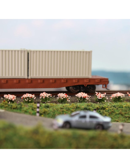 Arbustos Miniatura Flores Tuft Evemodel para Escenografía