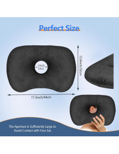 Almohada Swaycy para Alivio de Orejas - Ajustable y Ergonomica 2