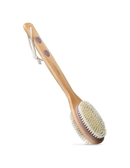Cepillo de Espalda MainBasics Doble Cara Lavanda 41.91 cm