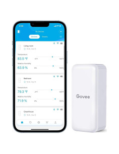 Higrómetro Termómetro Govee H5100 Bluetooth con Alerta APP