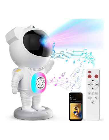Proyector Galáctico Astronauta JN117 con Altavoz Bluetooth