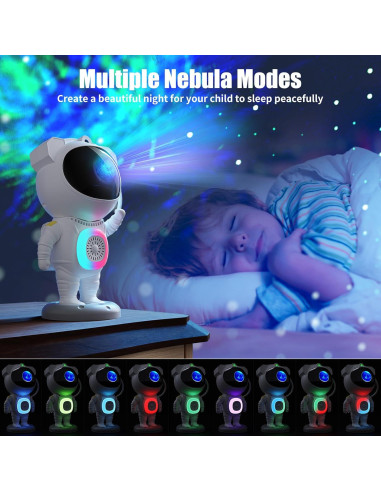 Proyector Galáctico Astronauta JN117 con Altavoz Bluetooth