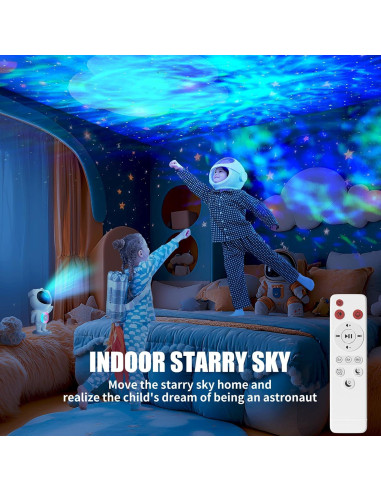 Proyector Galáctico Astronauta JN117 con Altavoz Bluetooth