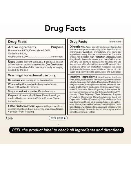 Abib Airy Sunstick SPF50+ 23g Protector Solar Coreano