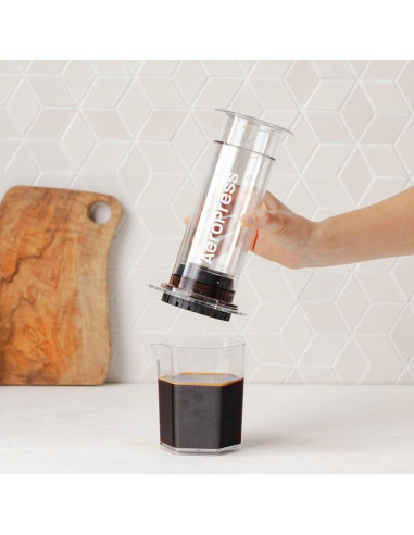 AeroPress Clear XL Cafetera Portátil 3 en 1 600 ml