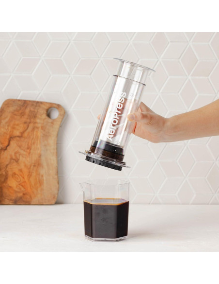 AeroPress Clear XL Cafetera Portátil 3 en 1 600 ml