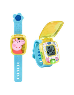 Reloj de Aprendizaje VTech Peppa Pig Azul para Niños 3-6 Años