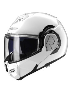 Casco Modular LS2 Advant Blanco Brillante 3XL - Certificado DOT