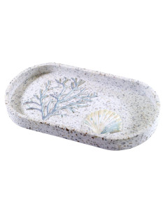 Bandeja de Tocador Avanti Linens Coastal Terrazzo 25.4x12.4cm