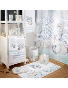 Bandeja de Tocador Avanti Linens Coastal Terrazzo 25.4x12.4cm 2