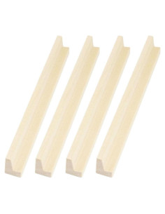 Soportes de Dominó de Madera UPKOCH 4pcs 18.99 cm Organizador