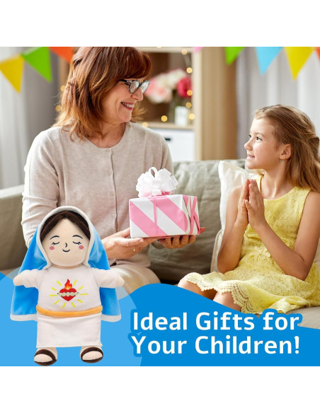 Muñeca de Felpa Virgen María con Luz y Sonido Yelakey