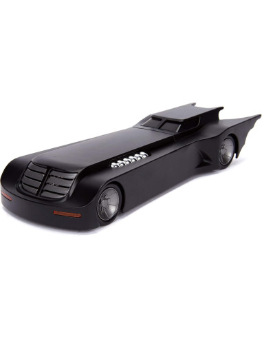 Juguete Batmóvil Jada Toys 1:24 Serie Animada con Figura