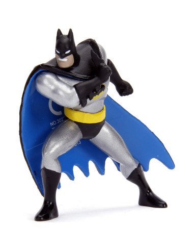 Juguete Batmóvil Jada Toys 1:24 Serie Animada con Figura