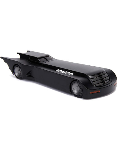 Juguete Batmóvil Jada Toys 1:24 Serie Animada con Figura