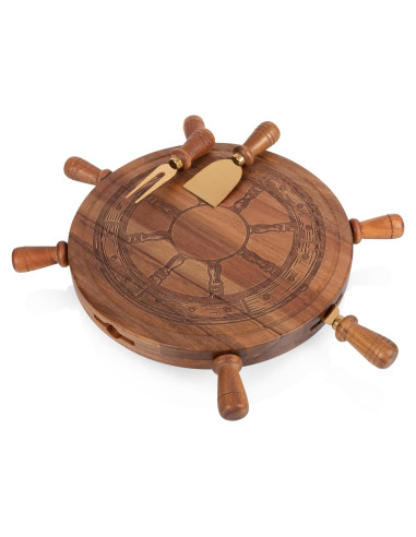 Tabla de Queso Lazy Susan PICNIC TIME con Cuchillos 29cm