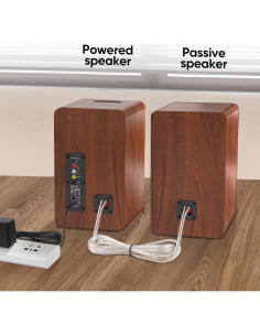 Altavoces de Estantería Saiyin DS6701 40W Bluetooth 4" 2