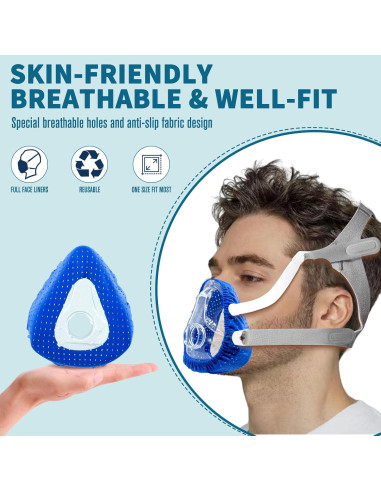 Forros de Almohada para Máscara NATAKU - Paquete de 4 Grande