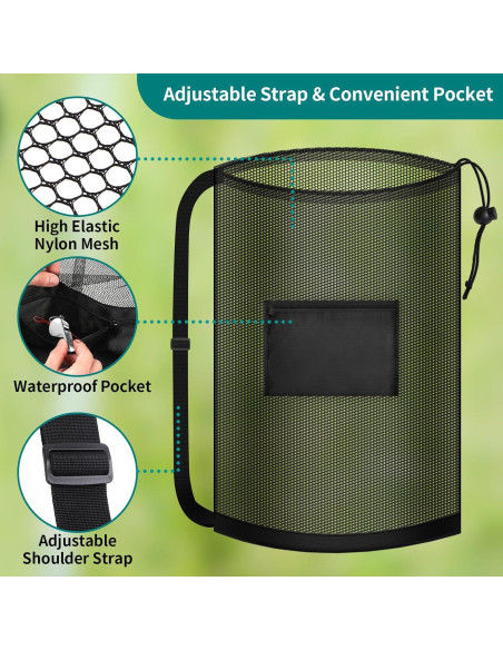 Bolsa de Balones Hoiny Extra Grande 101.6x76.2 cm Malla