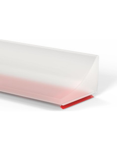 Umbral de Ducha Colapsable Gribouillage 5ft Transparente 2