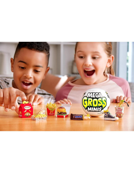 Mega Minis Groseros ZURU - 5 Sorpresas de Colección 3+ Mega Minis Groseros ZURU - 5 Sorpresas de Colección 3+